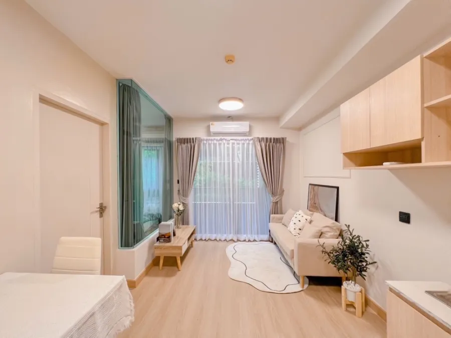 For sale EASE CONDO RAMA 2 ห้องแต่งน่าอยู่ โทนขาวสบายตา ราคาสบายกระเป๋า รีบมาจองเลย