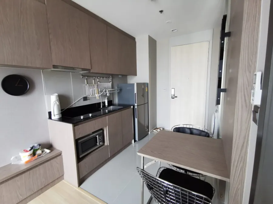 Condo for sale, M Chatuchak, decorated room, built-in, very beautiful, very livable, everything is complete, pets can be accommodated, hurry to reserv