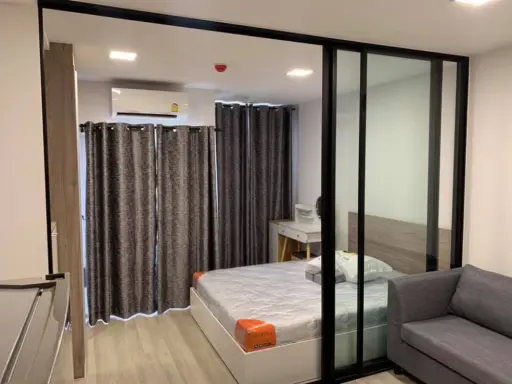 For Rent พลัมคอนโด สะพานใหม่ สเตชั่น อาคาร A ห้อง 23 ตรม. เฟอร์นิเจอร์ครบ หิ้วกระเป๋าเข้าอยู่ได้เลย