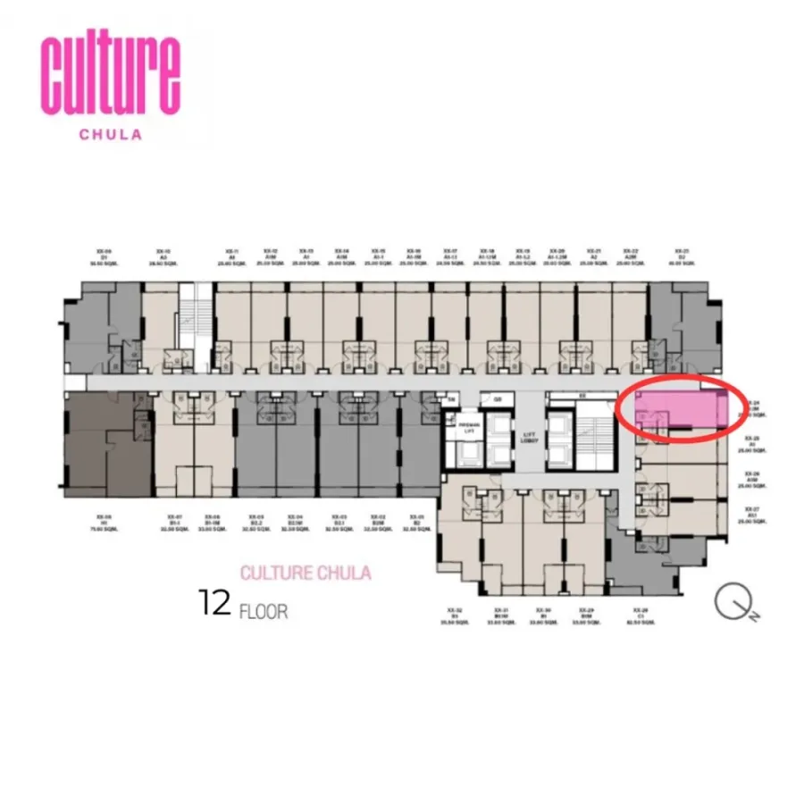 ขายดาวน์ Culture Chula ห้อง 1bed 32.5 ตรม ดีที่สุดของโครงการ ราคาสุดคุ้ม มาเป็นเจ้าของได้แล้ววันนี้