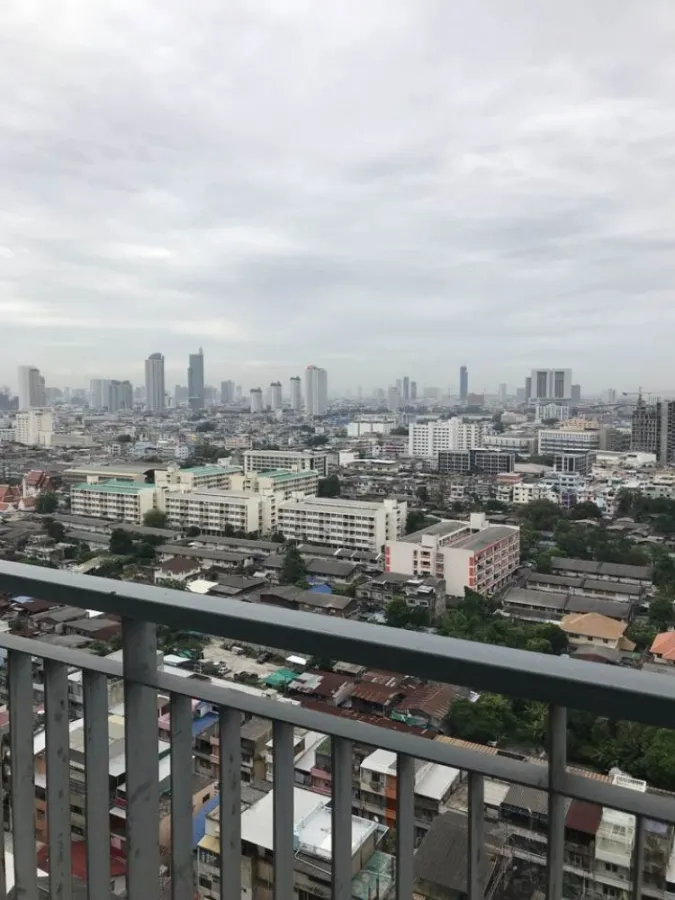 ให้เช่า เดอะ พาร์คแลนด์ ตากสิน ท่าพระ 1 ห้องนอน 1 ห้องน้ำ ชั้น 22 ขนาด 35 ตรม โปร่งโล่ง รีบจองเลย