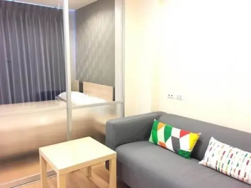For rent: Lumpini Ville On Nut-Pattanakarn, 6th floor, fully furnished, book now.