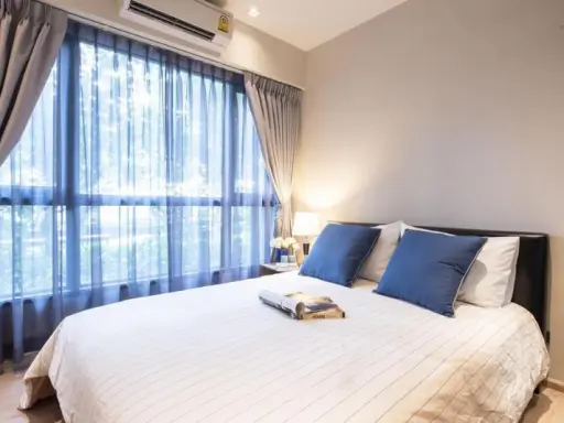For rent, Whizdom Station Ratchada-Thapra, elegantly decorated room, beautiful view, garden view, hurry to rent, if you are late, you will regret it. images