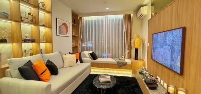 ขาย ไอดีโอ โมบิ รางน้ำ ห้อง Rare Item (1 Bedroom Plus) ห้องมุม ชั้น28 ตกแต่งบิวท์อินจัดเต็มทั้งห้อง รีบจองก่อนพลาด images