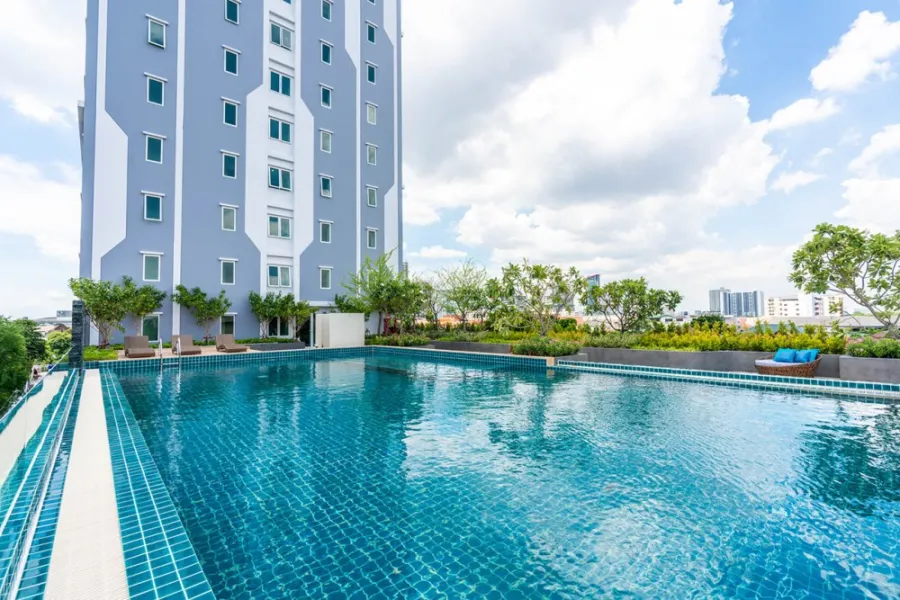 ขาย ให้เช่า The Crystal bliss รัตนาธิเบศร์ ชั้น 18 วิวนอกสบายตา ห้องกั้นพร้อมเข้าอยู่ รีบย้ายเข้าอยู่เลย