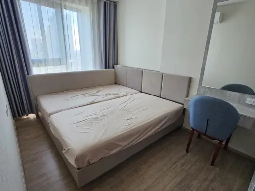 For rent: Ken Attitude Rattanathibet, 8th floor, BTS view, large bed, very comfortable to sleep, reserve first, get first served. images