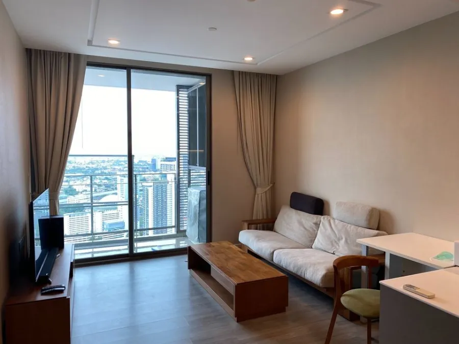 ให้เช่า 333 ริเวอร์ไซด์ ชั้น 42 วิวแม่น้ำสวยสุดๆ ห้องตกแต่งสไตล์ มินิมอล มูจิ สวยน่าอยู่ สนใจ จองเลย
