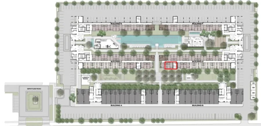 Sale down payment, Nue Cross Khu Khot Station 1 Bedroom, 7th floor, quiet room, no problem, buy now