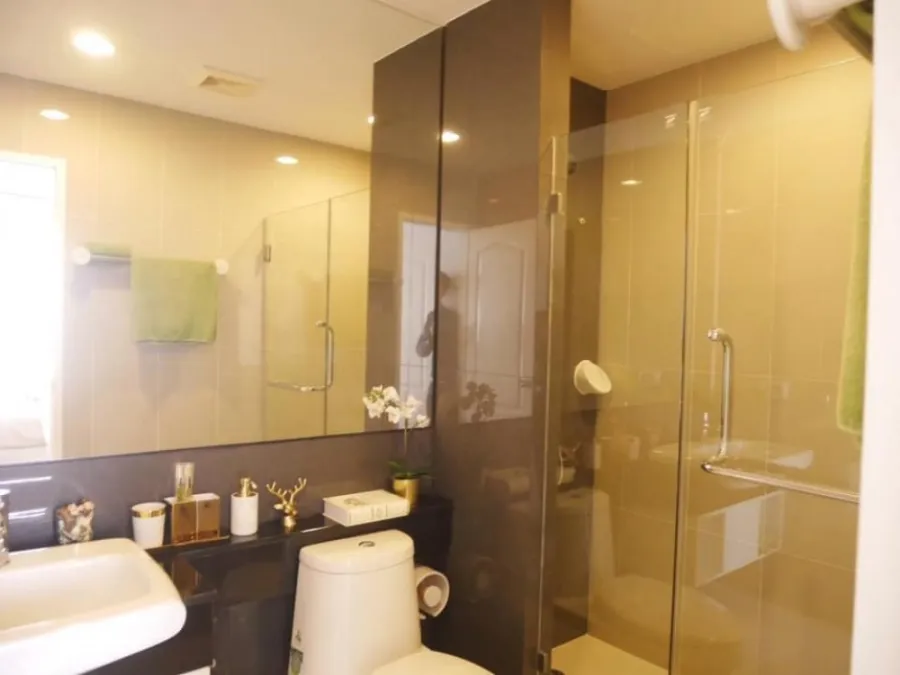 For rent, Bangkok Horizon, Ratchada-Thapra, fully furnished, high view, complete electrical appliances. Must reserve now
