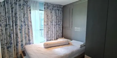 ให้เช่า Aspen Condo Lasalle ชั้น 3 วิวสวน ห้องแต่งครบ น่าอยู่ จองเลย ห้ามพลาด
