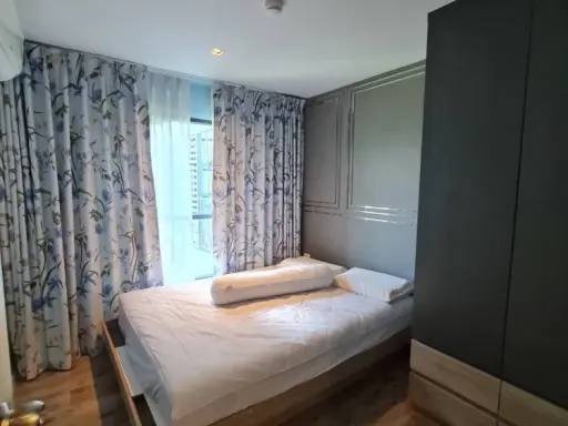 ให้เช่า Aspen Condo Lasalle ชั้น 3 วิวสวน ห้องแต่งครบ น่าอยู่ จองเลย ห้ามพลาด