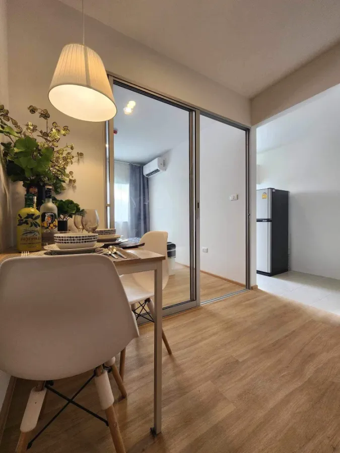 ให้เช่าคอนโด เสนาคิทท์ ฉลองกรุง-ลาดกระบัง ห้อวพร้อมอยู่ เฟอร์นิเจอร์ Built-in ครบชุด รีบมาจอง