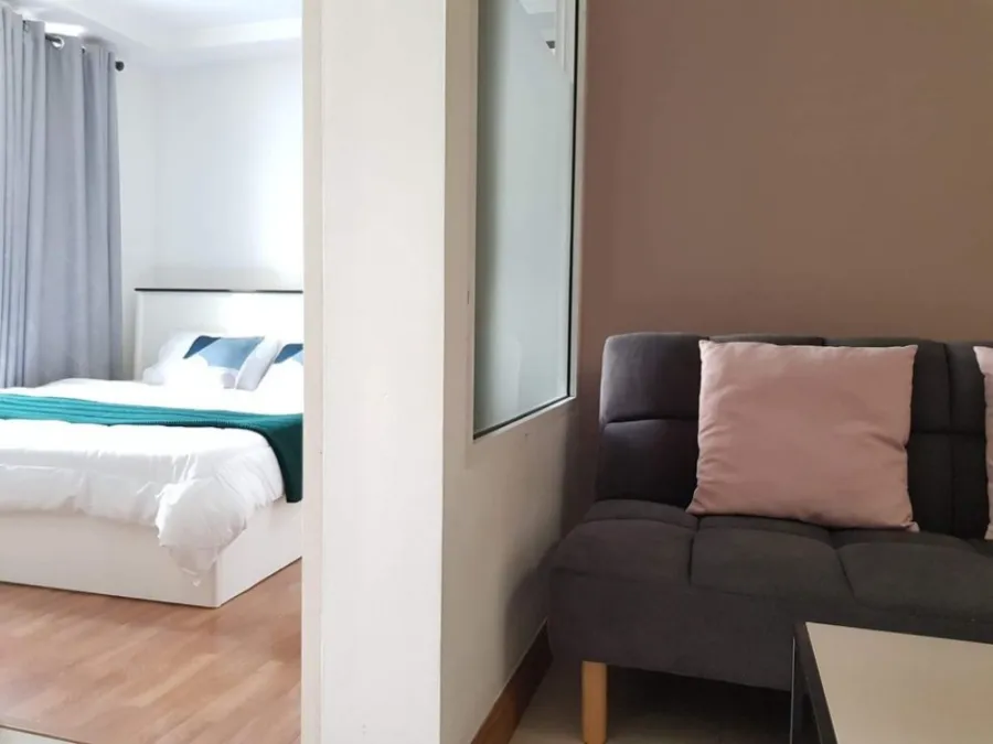 For sale, rent, Ivy Ratchada, beautiful room, good view, fully furnished, don't wait.