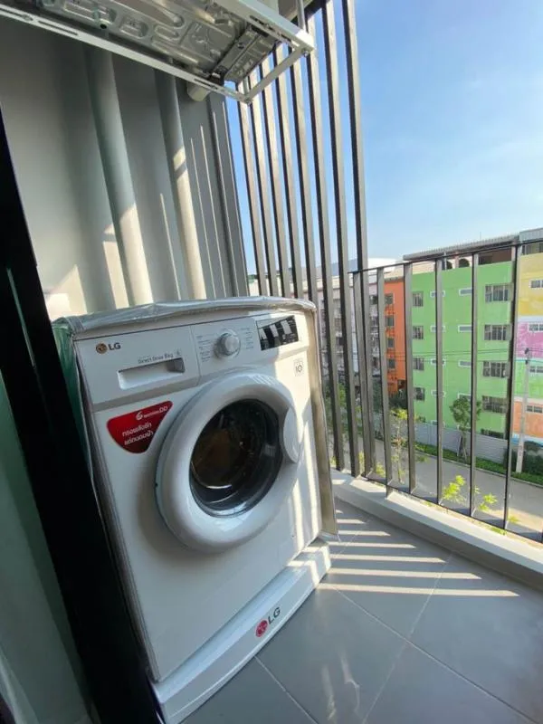 แต่งห้องสไตร์คลูๆชิลๆๆ ห้องวิวโล่ง ไม่มีตึกบัง เฟอร์และเครื่องใช้ไฟฟ้าจัดเต็ม ให้เช่า เคฟ ทาวน์ สเปซ