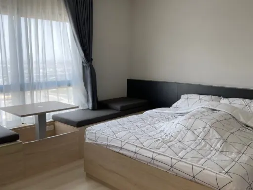 Condo for rent, A Space Me Bangna, beautiful room, full furniture, don't wait.