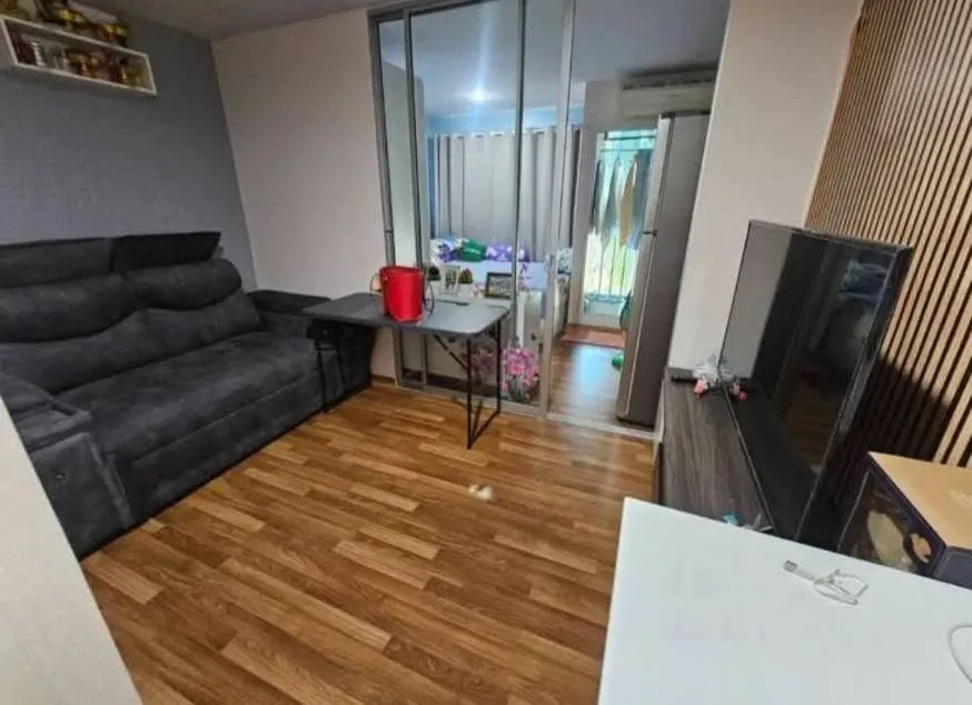 ให้เช่า Miami Bangpu ห้องชั้น 2 เฟอร์นิเจอร์ครบครัน ในทำเลดี วิวสวน จองเลย