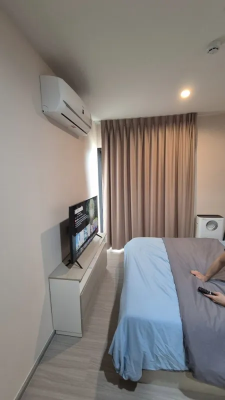 ให้เช่า แอสปาย เอราวัณ ไพร์ม วิวทิศเหนือ โล่ง ไม่บล็อควิว ตกแต่งโทนไม้ มินิมอลน่าอยู่สุดๆ รีบจองเลยย