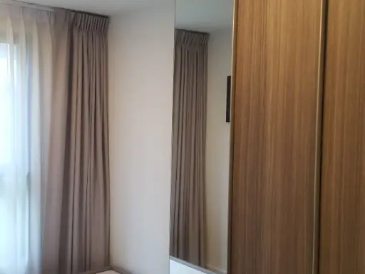 For rent!! Condo The Origin Ramintra 83 Station, beautifully decorated room, 6th floor, Building 6, ready to move in, hurry and reserve now!!
