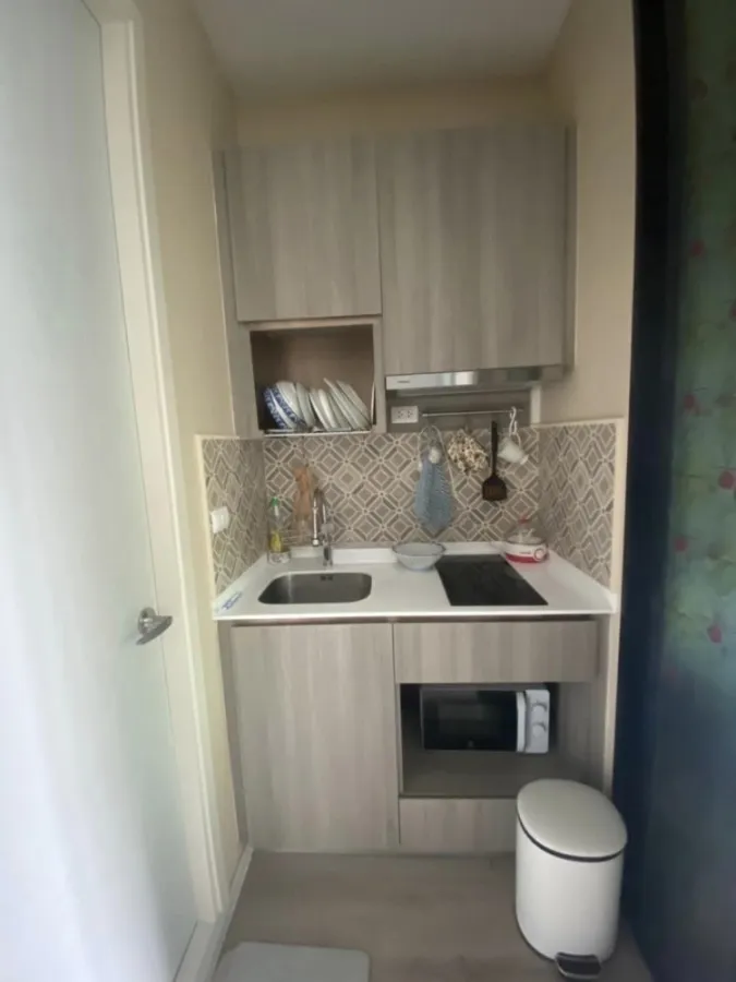 Sale/Rent Knightsbridge Collage Ramkhamhaeng, ready to move in. complete electrical appliances wallpaper decorate the whole room