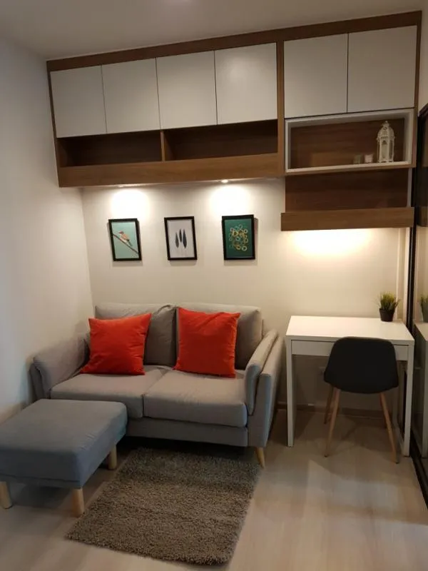 ให้เช่า Life Sukhumvit 48 1 ห้องนอน 1ห้องน้ำ เฟอร์ครบ มีเครื่องซักผ้า ความสะดวกครบครัน