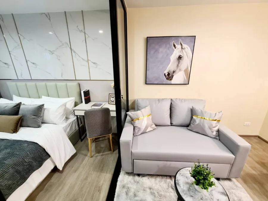 ให้เช่า คอนโด รีช พหลโยธิน 52 ชั้น 2 ตึก E เฟอร์นิเจอร์ เครื่องใช้ไฟฟ้าครบ ตกแต่งสวยสุดๆ ห้ามพลาด