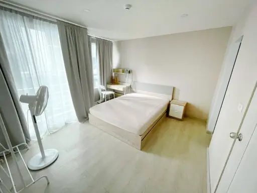 ให้เช่า The Elegant Ladprao 1 ห้องริม วิวต้นไม้ร่มรื่นมาก ห้องตกแต่งอย่างดี มี Walk-in Closet จองเลย images