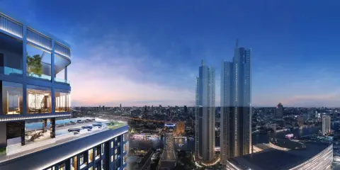 ขายดาวน์ ริธึ่ม เจริญนคร ไอคอนิค ห้อง 1-bed ขนาด 35 ตร.ม. ชั้น 6 มาพร้อมราคาสุดคุ้ม จองเลยจ้า