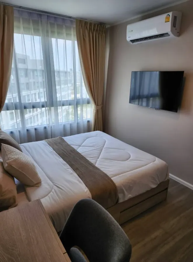 ให้เช่า DCONDO HIDEAWAY RANGSIT วิวดี มีความเป็นส่วนตัวสูง ไม่ติดห้องขยะ ห้องตกแต่งครบ ห้ามพลาด