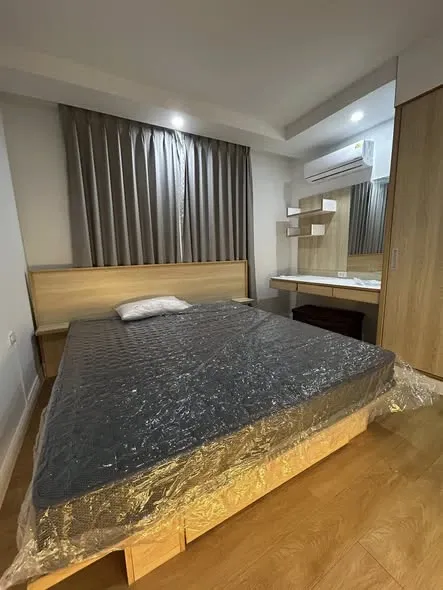 V Condo Salaya for rent. Spacious and comfortable room, fully furnished, affordable price. Book now!
