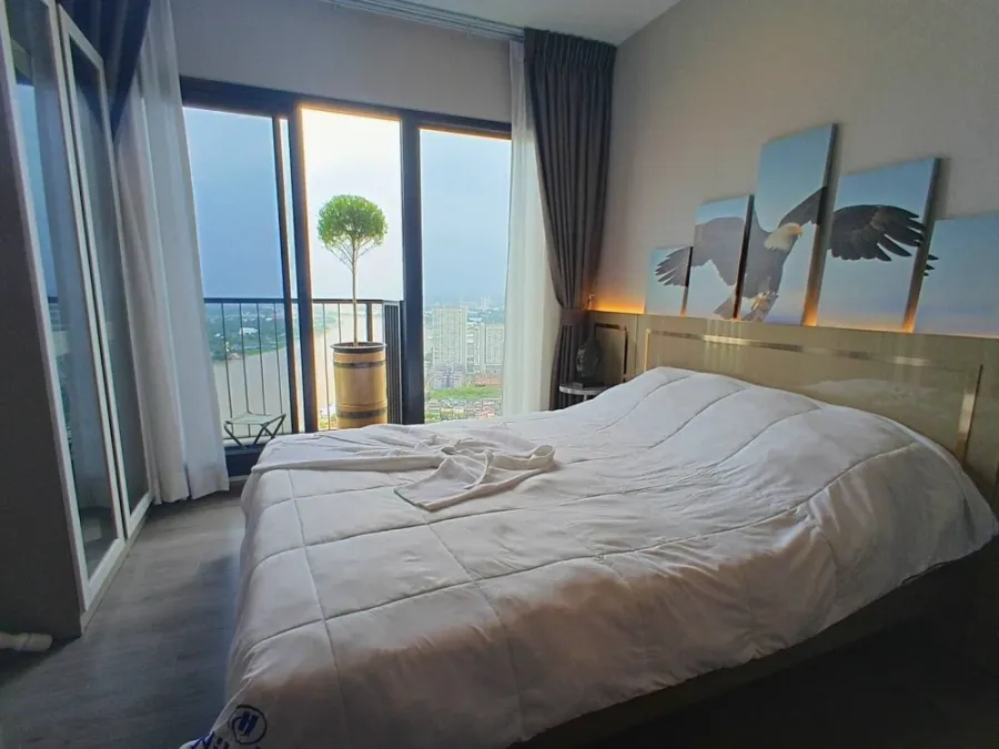 ให้เช่า The Politan Aqua ห้องชั้นสูง เฟอร์พร้อม จองเลย ห้องกว้างอยู่สบาย จองเลย