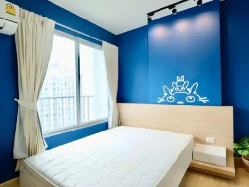 Condo for rent, The Parkland Srinakarin, cute room, beautiful furniture, built-in, good location, close to the expressway, hurry to book