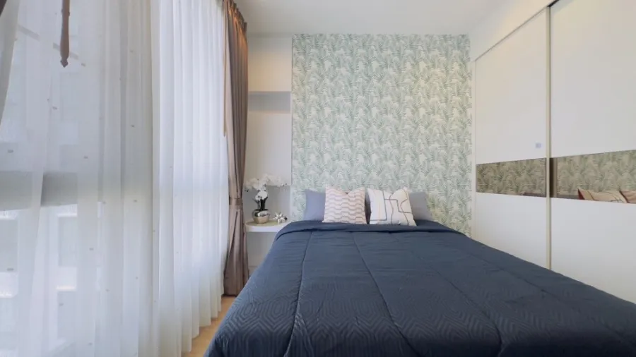 For rent!! Condo Q House Sukhumvit 79, room number 397, beautiful room, can carry one bag and move in immediately!!