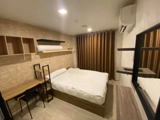 ปล่อยเช่า Kave Condo 2 ห้องนอน 1 ห้องน้ำ บิ้วอินอย่างดี แถมผนังติดวอลสวยมากก จองแล้วจะไม่ผิดหวัง images