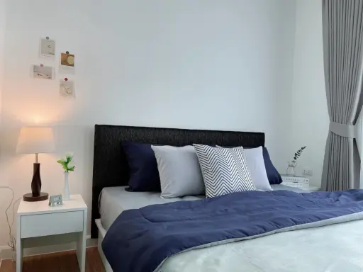 For rent: I Condo Salaya Phase 2, 4th floor, good height, very nice decoration. Reserve first, stay first. Reserve now.
