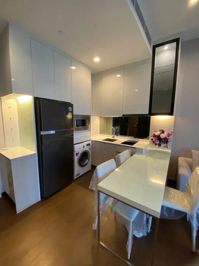 Condo for rent Q Asoke, nice room, spacious size with facilities, high floor, city view, do not miss it.
