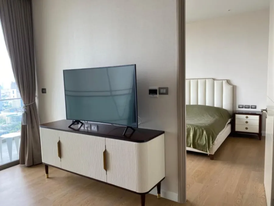 Condo for rent, Magnolias Waterfront Residences (Icon Siam), high floor, beautiful river view, don't miss it.