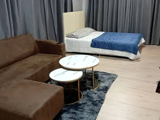 For sale: dcondo Campus Resort Rangsit 2, corner room, swimming pool view, fully furnished, nice to live in, reserve now.
