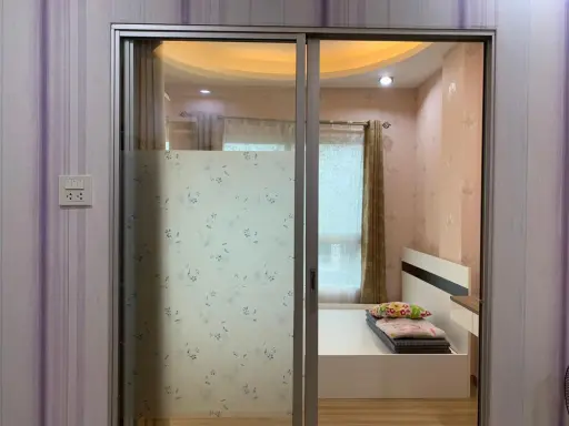 Condo for rent, The Kitt, Lam Luk Ka, Khlong 2, separated rooms Full facilities. Book now.