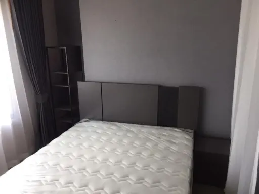 Condo for sale, Aspire Sathorn-Taksin (Copper Zone), with wallpaper, the whole room, fully furnished, book now.