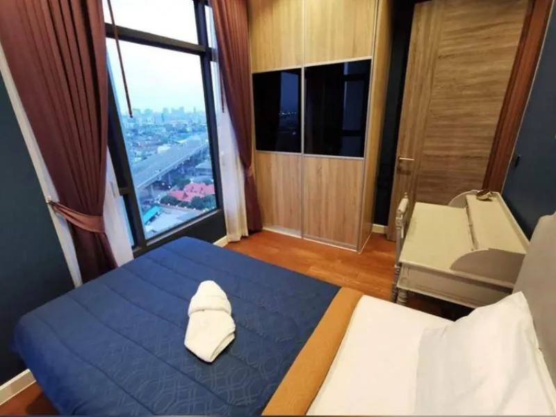 Condo for rent, Mayfair Place Sukhumvit 50, 14th floor, very beautiful room, ready to move in.