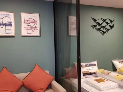 วิวสระ สวยมากๆๆ ห้องใหม่เอี่ยม ตกแต่งครบ นัดดูห้องจริงได้เลยนะ ให้เช่าเคฟ ทาวน์ สเปซ