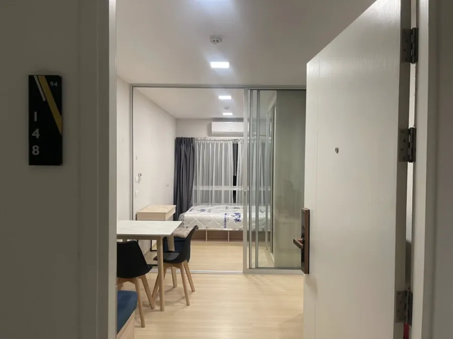 Plum Condo Rangsit Alive 1 for rent, 5th floor, unobstructed view, fully furnished. Book now! Don't miss out!