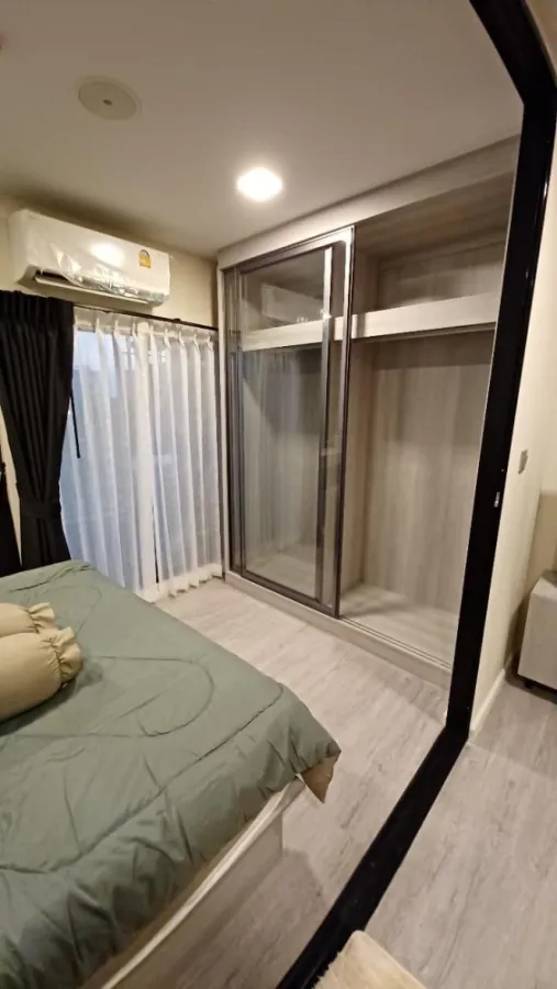 For rent, Cave Eva, 4th floor, outside view, partition room fully furnished Ready to move in. Hurry up to reserve before it's gone.