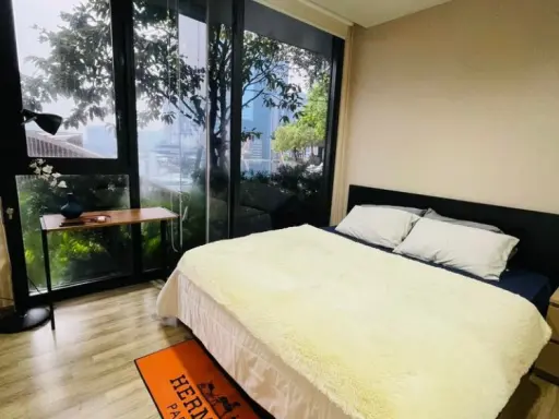 Condo for rent, The Line Chatuchak-Mochit, beautiful decoration, near BTS Mo Chit and Mrt Chatuchak. Don't miss it.
