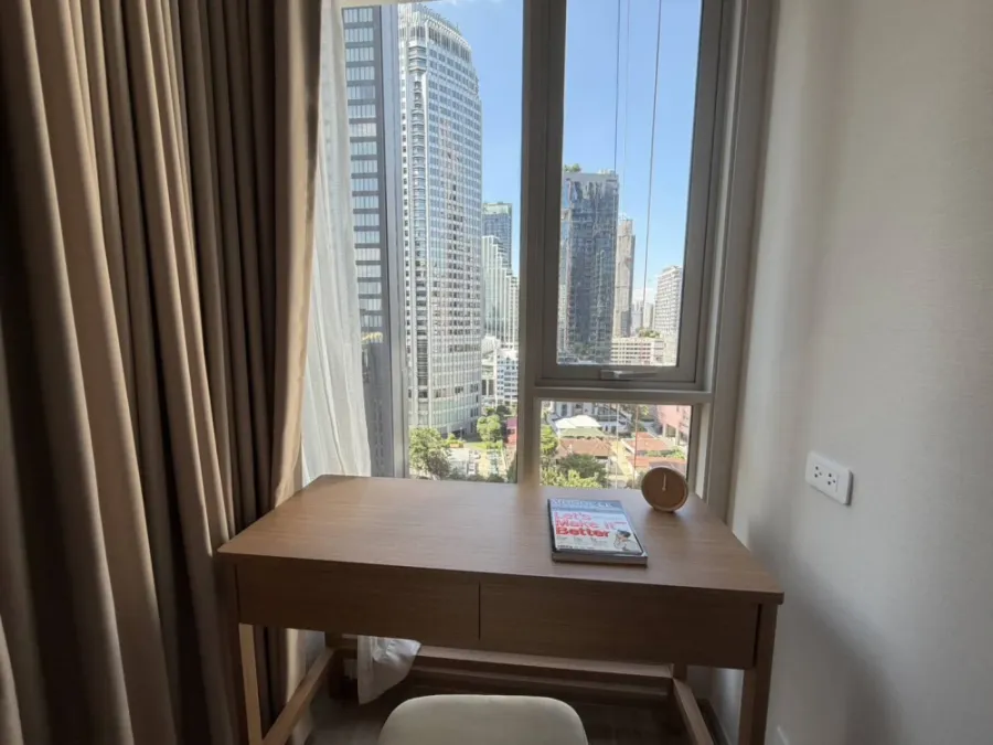 For rent: Culture Thonglor, 14th floor, corner room, fully furnished, reserve now, hurry!