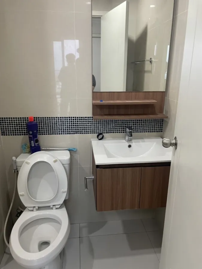 For sale and rent, Fuse Sense Bang Khae, 23rd floor, open and airy view, comfortable to sleep, room renovation type, reserve now, don't miss out.