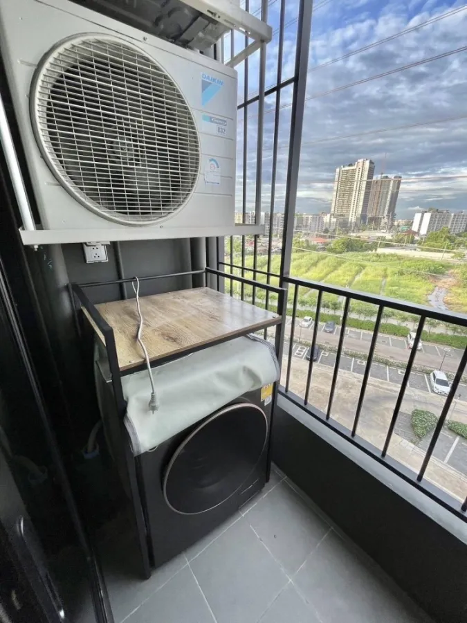 For rent!! Condo Kave Eva, 8th floor, Building B, beautiful room, fully furnished, ready to move in, book now!!
