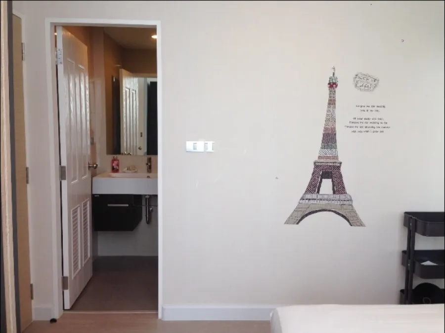 For rent!! Condo The Sky Sukhumvit, size 35 sq.m., 12th floor, beautiful decorated room, don't miss it!!