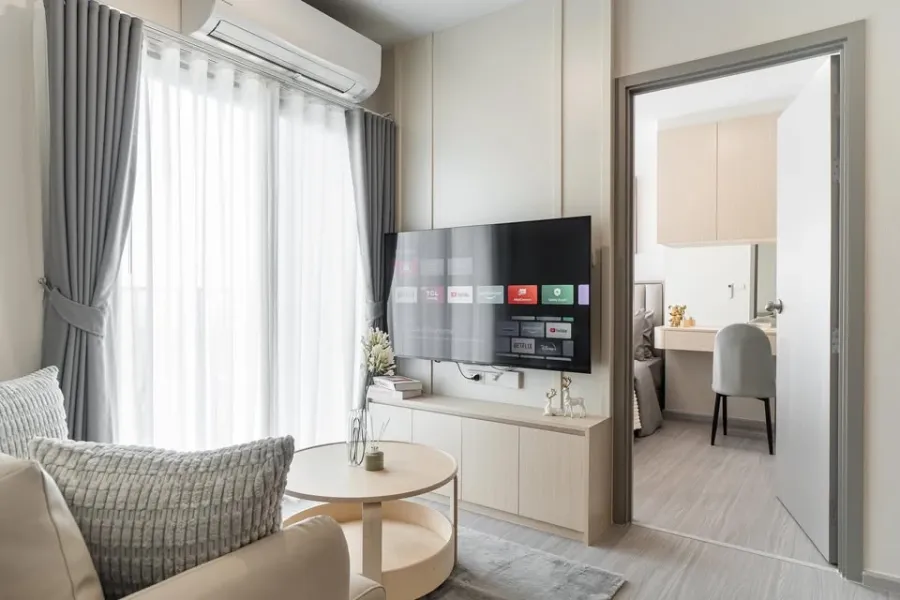 ให้เช่าคอนโดหรู The Parkland Phetkasem 56 ห้องมุม Private แต่ง Modern Luxury รีบมาจับจองเลย