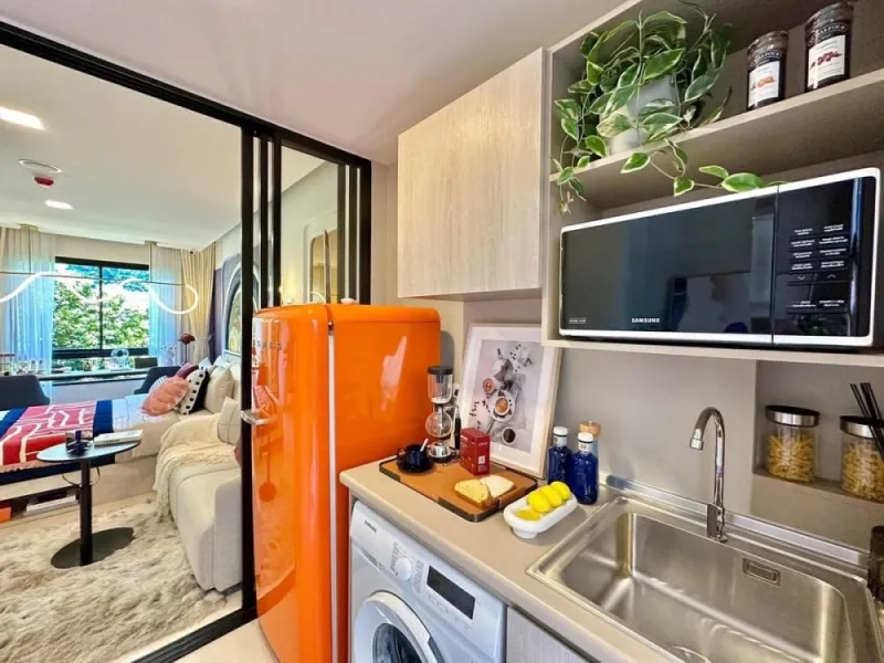 ขายดาวน์ ดีคอนโด ไฮป์ รังสิต ชั้น 5 ห้องมุม Fully Furnished สนใจรีบจองเลย ห้ามพลาด